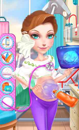 My Baby Shower - Mommy's Pregnant Health Care & Party Makeover Game 1