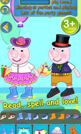 My Interactive Happy Little Pig Story Book Dress Up Time Game - Free App 4