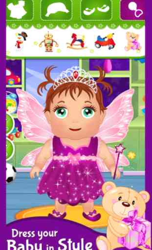 My Little Baby Care - Feeding, Bathing & Dress Up Babies in Style 2