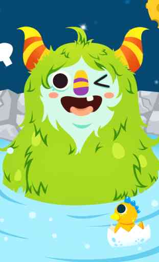 My Little Monster Care Salon: Bath & Dress Up Toddlers Training Game 1