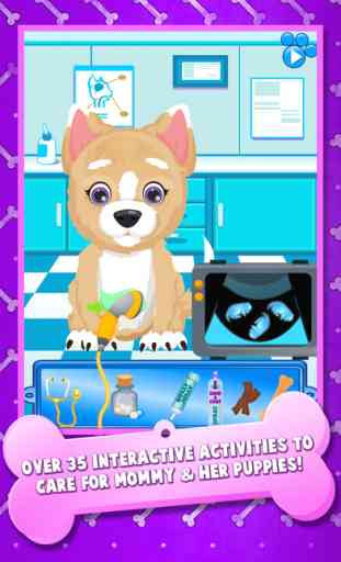 My Newborn Puppy - Baby & Mommy Dog Pregnancy Care Kids Games FREE 1