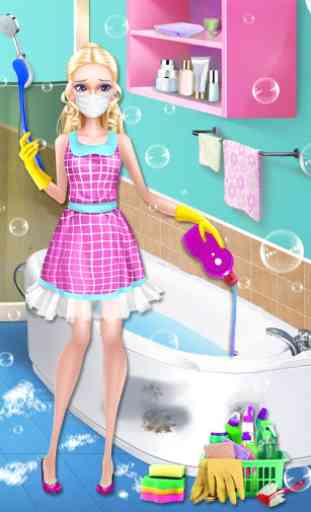 Fashion Doll - House Cleaning 1