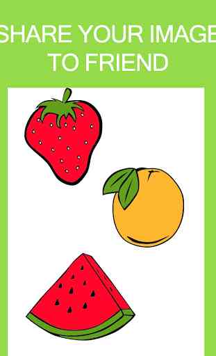 Fruit Coloring Book for Kids 3