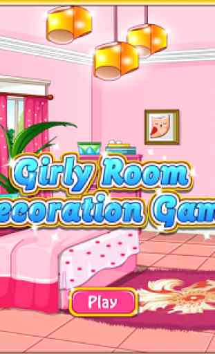 Girly room decoration game 1