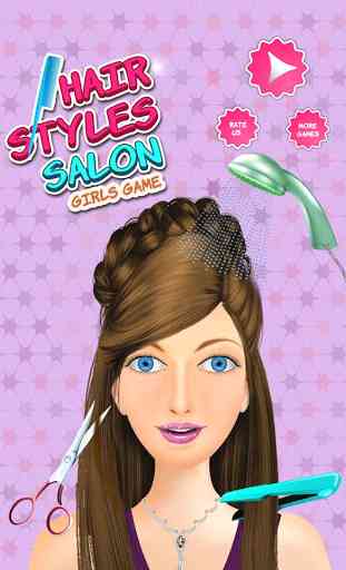 Hair Style Salon-Girls Games 1