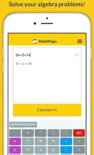 MathPapa - Algebra Calculator & Equation Solver App 1