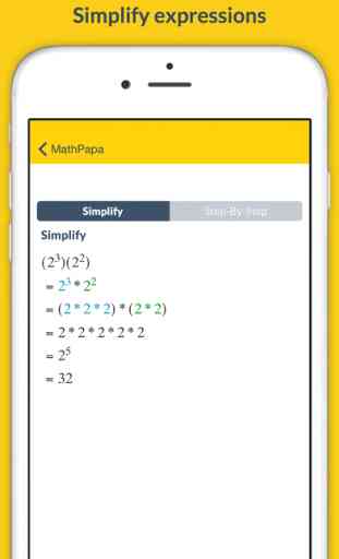MathPapa - Algebra Calculator & Equation Solver App 4