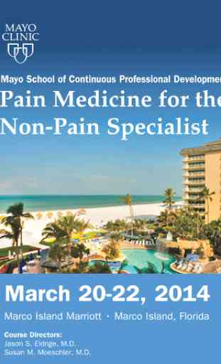 Mayo Clinic Pain Med Course 4