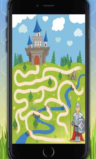Mazes games of Rapunzel, princesses and farm animals for girls 2
