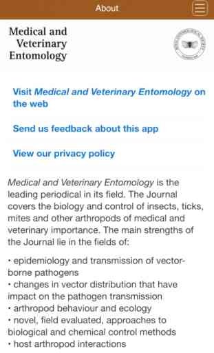 Medical and Veterinary Entomology 4
