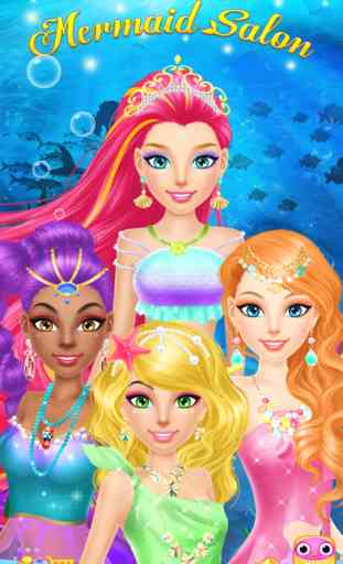 Mermaid Salon™ - Girls Makeup, Dressup and Makeover Games 1