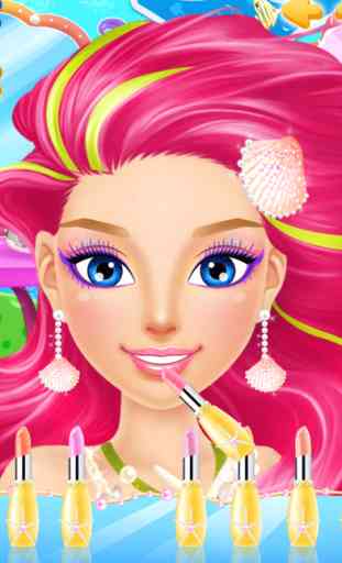 Mermaid Salon™ - Girls Makeup, Dressup and Makeover Games 4