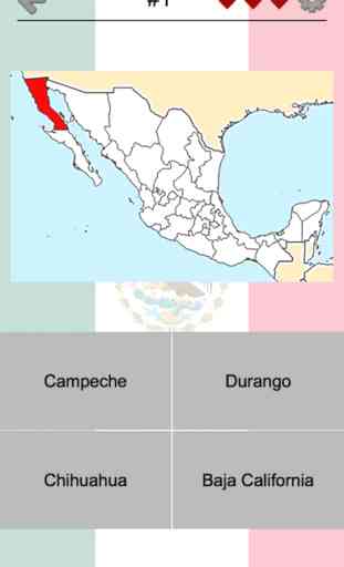 Mexican States - Quiz about Mexico 1