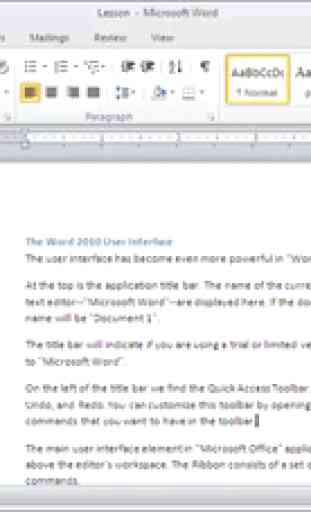Microsoft Word VC in HD 4