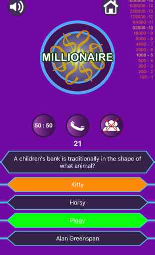Millionaire - want to be Millionaire 1