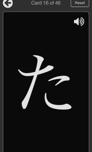 Mirai Kana Chart - Hiragana & Katakana Writing Study Tool 4