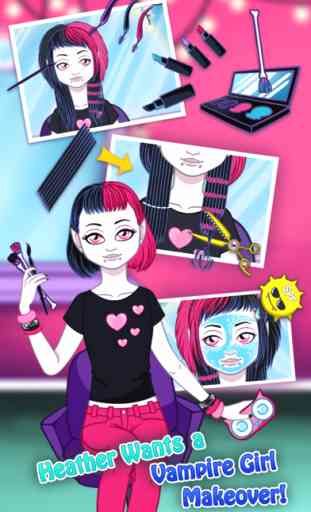 Miss Monster Hollywood Salon – Cute & Scary Celebrity Style Makeover 4