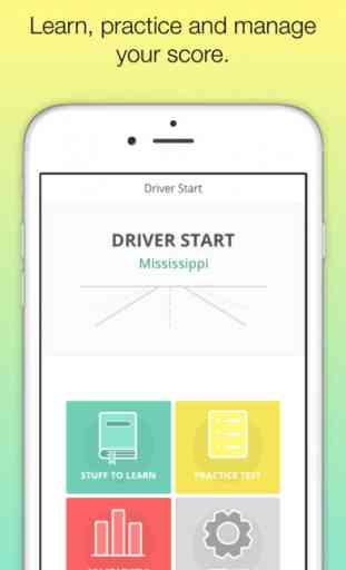 Mississippi DMV - Driver License knowledge test 1