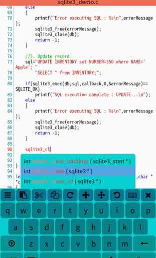 Mobile C ( Free Compiler ) 2