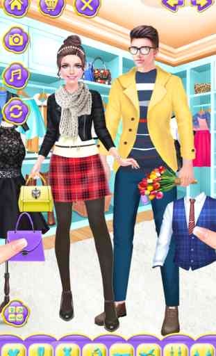 Modern Romance : Beauty & Beast - Makeup & Dress Up Game for Girls 4