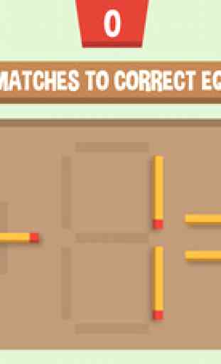 Move the Match - Matchstick Puzzles for Free 1