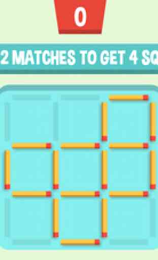 Move the Match - Matchstick Puzzles for Free 4