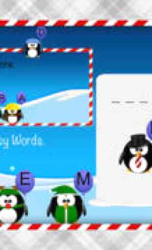 Move The Penguin - word game ( It's christmas ) - Free 4