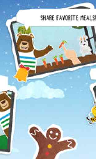 Mr Bear Christmas Kids games - Puzzle for toddlers 2
