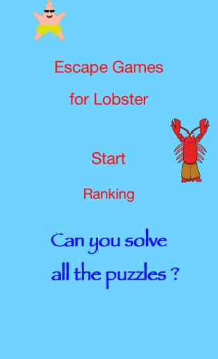 Mr. Lobster's Escape Games 1