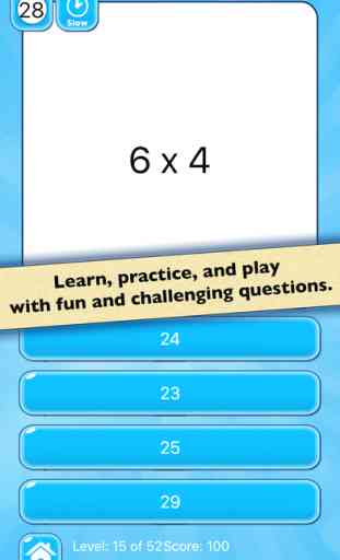 Multiplication Practice — Learn Basic Math Facts 1