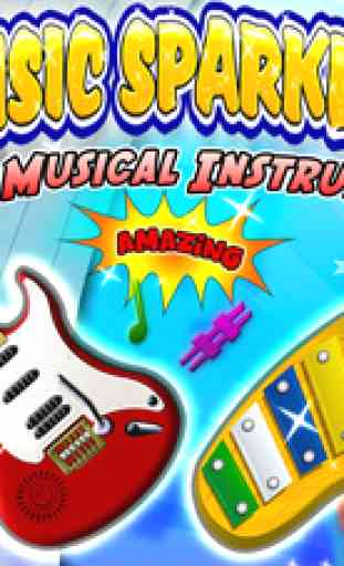 Music Sparkles – Musical Instruments Collection 1