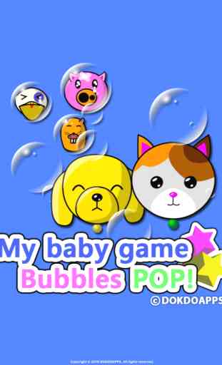 My baby game (Bubbles pop!) free 4