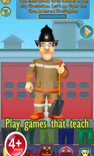 My Brave Fireman Rescue Design Storybook - Free Game 2