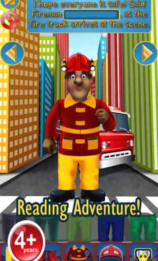 My Brave Fireman Rescue Design Storybook - Free Game 3