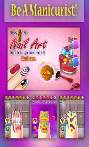 My First Nail Art - Paint your Nail  Foodler Salon Pro 1