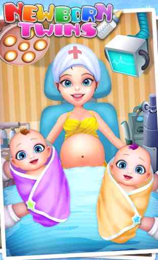 Newborn Twins Baby Care 1