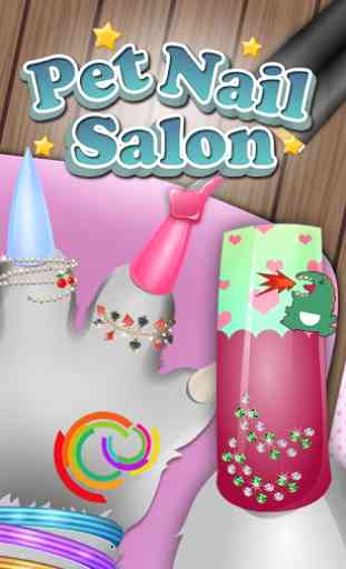 Pets Nail Salon - kids games 3