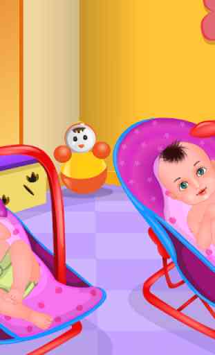 Twins Caring - Baby Games 4