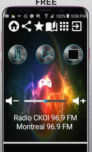 CA Radio CKOI 96.9 FM Montreal 96.9 FM App Radio F 1