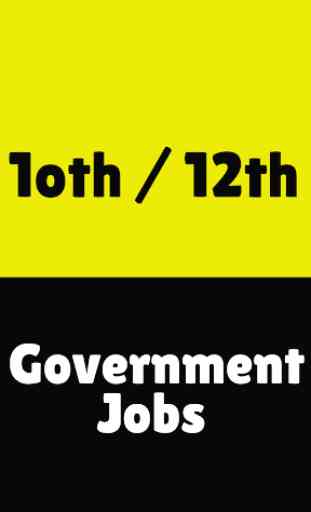 10th 12th Pass Government Job Sarkari Naukri Hindi 1