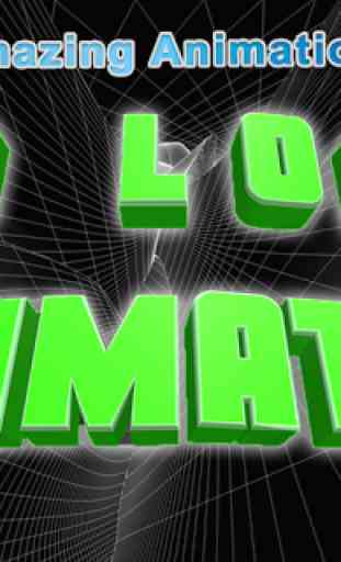 3D Text Animated-3D Logo Animations;3D Video Intro 1