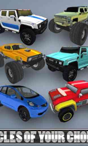 4X4 Jeep stunt drive 2019 : impossible game fun 2