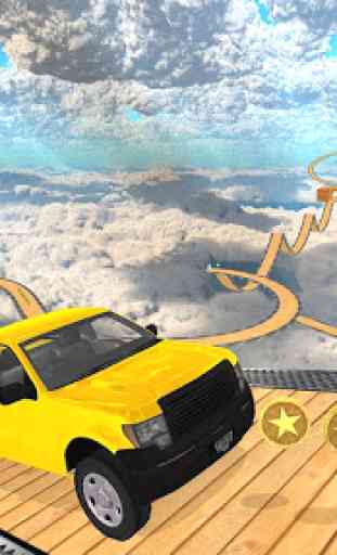 4X4 Jeep stunt drive 2019 : impossible game fun 3