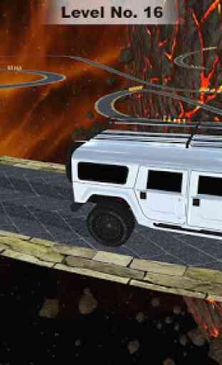 4X4 Jeep stunt drive 2019 : impossible game fun 4