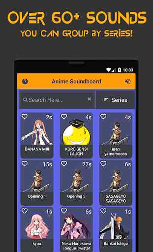 Anime Soundboard - Sounds, Ringtones, Notification 1