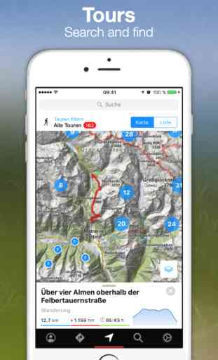 bergfex Tours & GPS Tracking 1