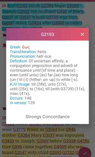 Bible with Strong's Concordance 3