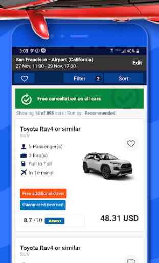 Bocubo: Car rental app 3