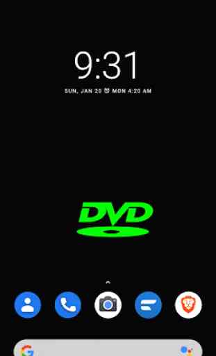 Bouncing DVD Screensaver Live Wallpaper 1