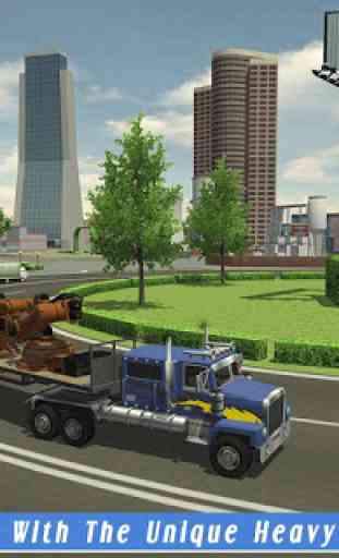Cargo Truck Driver: American Transport 3